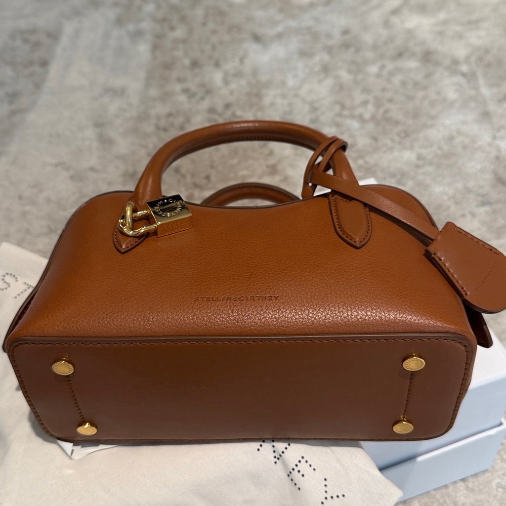 Stella McCartney Tan Satchel Bag - Picture 5 of 11